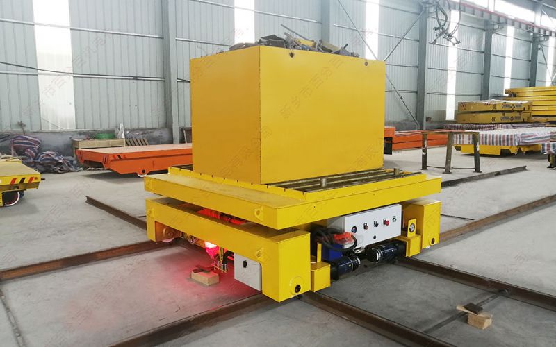 交叉軌道RGV小車是一種有效、穩(wěn)定、靈活的工廠轉(zhuǎn)運工具
